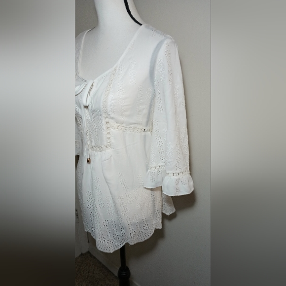 NWT Solitaire Blouse (L) - Picture 3 of 9